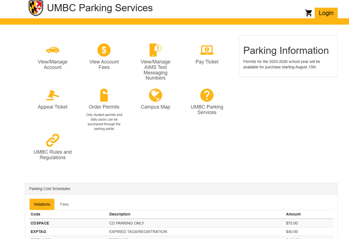 Student Parking Permits Now Available!